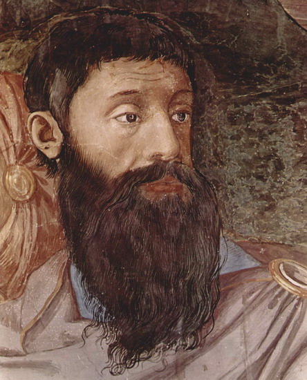 Бронзино (Bronzino) Аньоло : Капелла Элеоноры Толедской. Переход израильтян через Красное море. Деталь 2