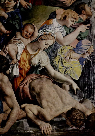 Бронзино (Bronzino) Аньоло : Капелла Элеоноры Толедской. Фрагмент