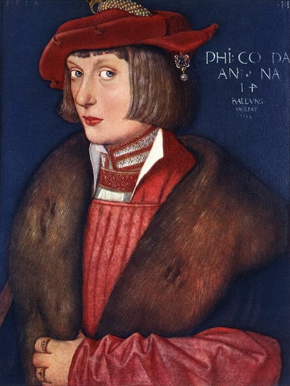 Бальдунг Ганс (прозвище Грин) : Портрет графа Филиппа