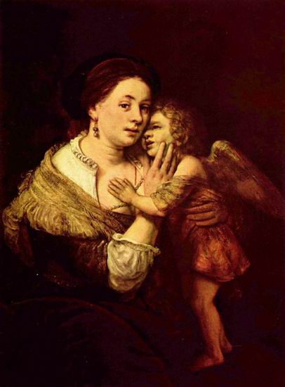 Рембрандт Харменс ван Рейн: Венера и Амур