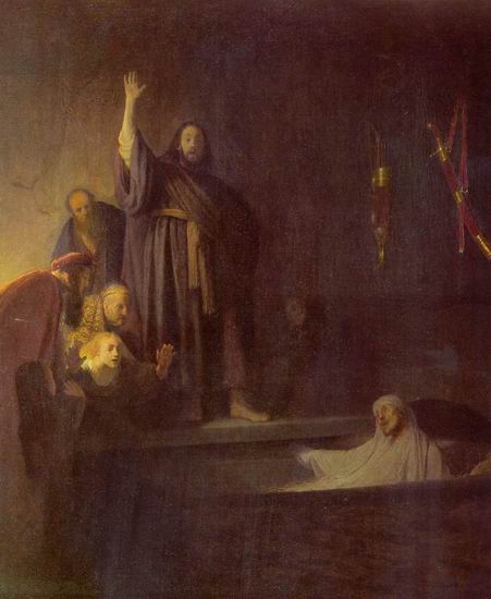 Рембрандт Харменс ван Рейн: Воскрешение Лазаря