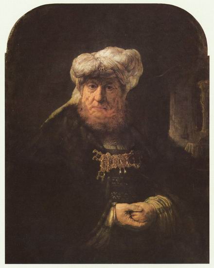 Рембрандт Харменс ван Рейн: Проказа царя Осии