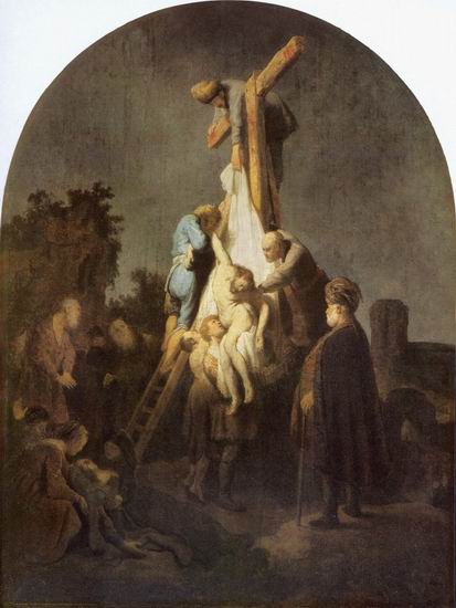 Рембрандт Харменс ван Рейн: Снятие с креста2