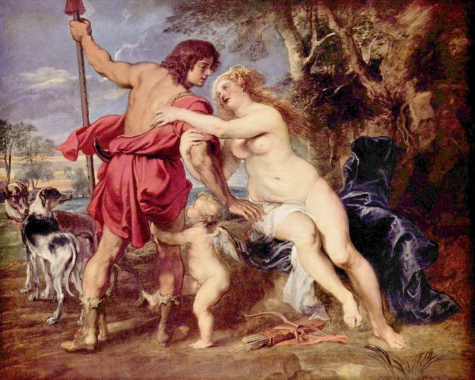 Рубенс  Питер Пауль: Венера и Адонис