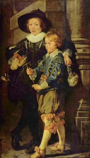 Рубенс  Питер Пауль: Портрет Альберта и Николаса, сыновей художника