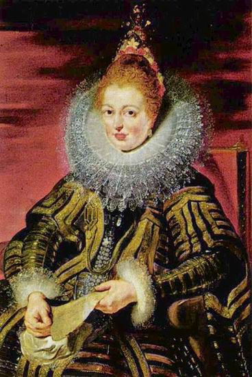 Рубенс  Питер Пауль: Портрет инфанты Изабеллы Клары Евгении, жены регента Южных Нидерландов