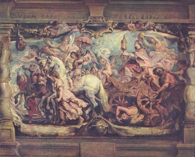 Рубенс  Питер Пауль: Триумф церкви над идолослужением