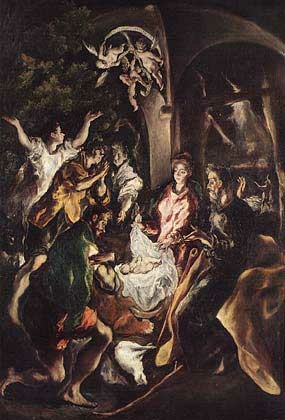 Эль Греко (El Greco) Доменико (наст. имя Доменикос: Поклонение пастухов