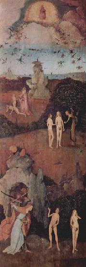 Босх (Bosch; собственно ван Акен, van Aeken) Иероним (Хиеронимус): Воз сена. Триптих. Земной рай. Левая сторона. 2