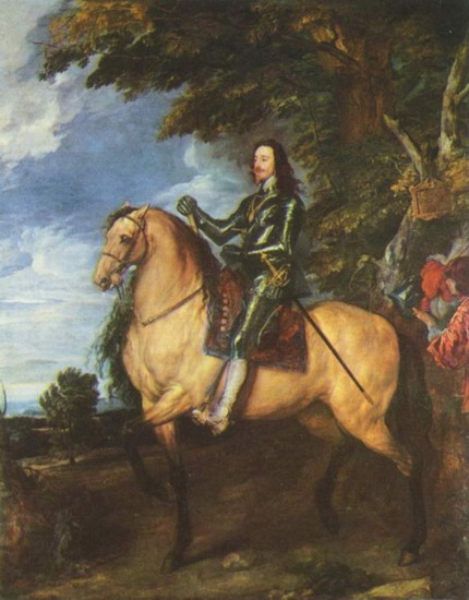 Ван Дейк: Конный портрет Карла I, короля Англии