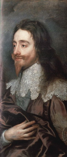 Ван Дейк: Портрет Карла I, короля Англии. Фрагмент