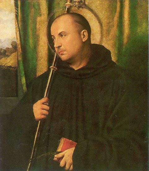 Бонвичино Алессандро: Портрет монаха