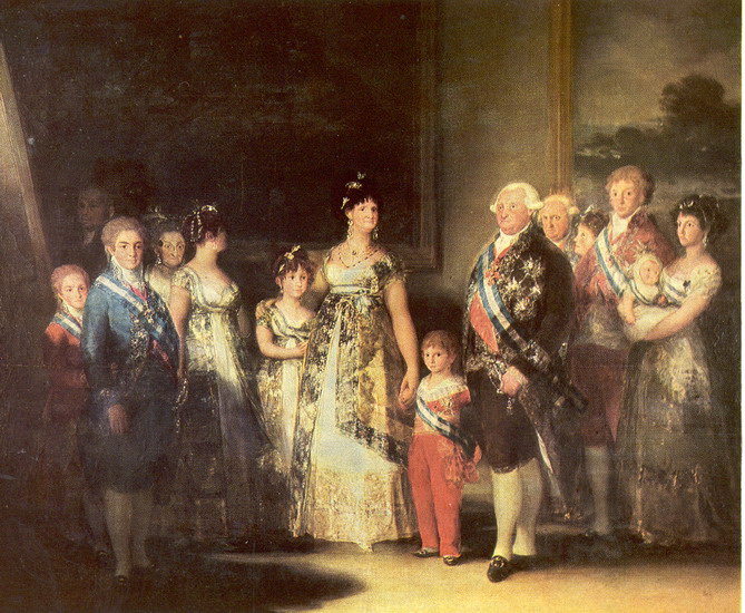 Гойя Франсиско (полное имя Франсиско Хосе де Гойя-: Карл VI и его семья
