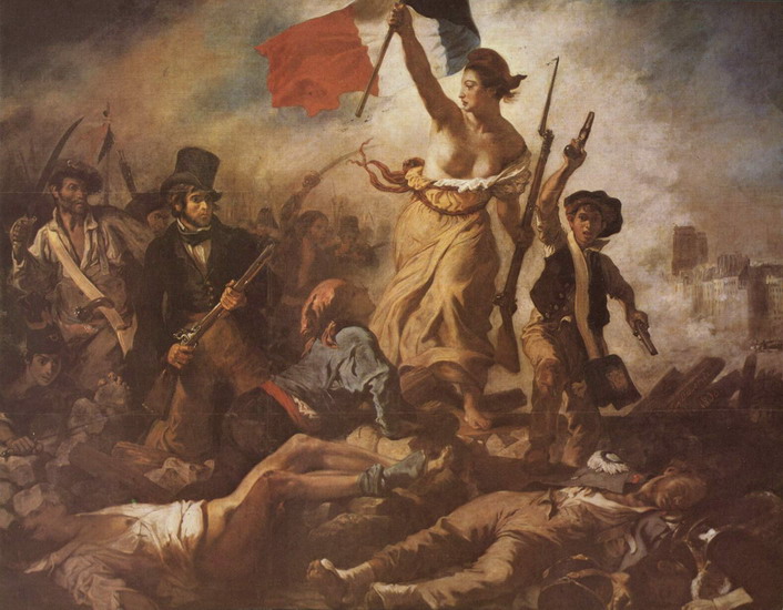 Делакруа (Delacroix) Эжен : Свобода на баррикадах