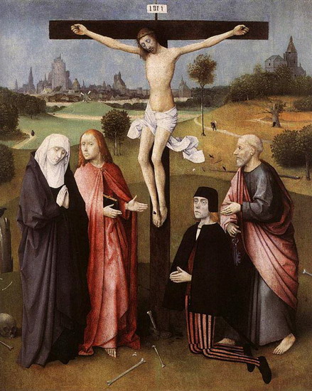 Босх (Bosch; собственно ван Акен, van Aeken) Иероним (Хиеронимус): Распятый Христос