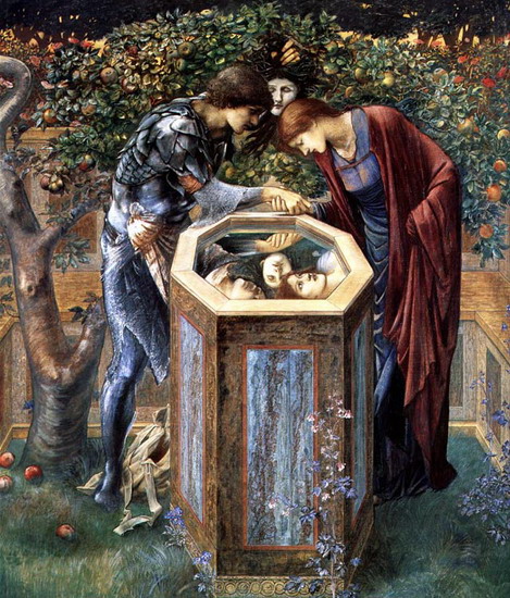 Берн-Джонс (Burne-Jones) Эдуард Коли: Зловещая голова Медузы