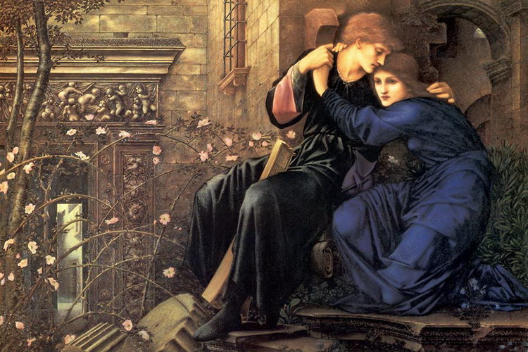 Берн-Джонс (Burne-Jones) Эдуард Коли: Любовь среди руин