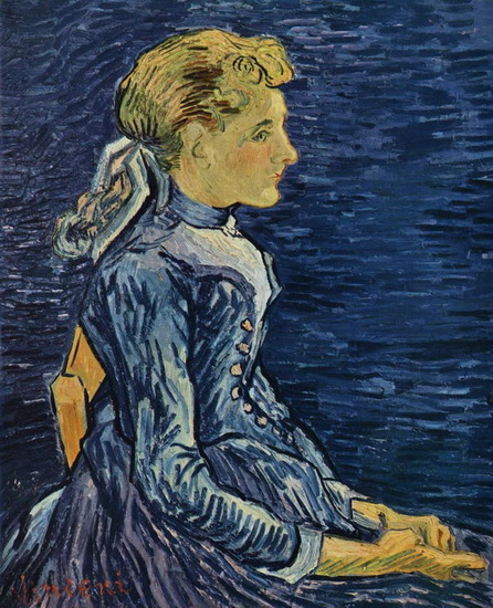Ван Гог (van Gogh) Винсент : Портрет мадемуазель Раву