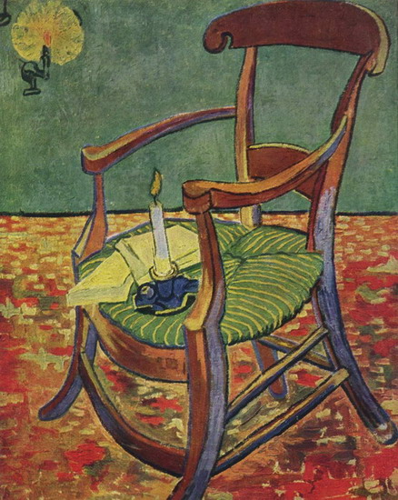 Ван Гог (van Gogh) Винсент : Стул Поля Гогена. Пустой стул