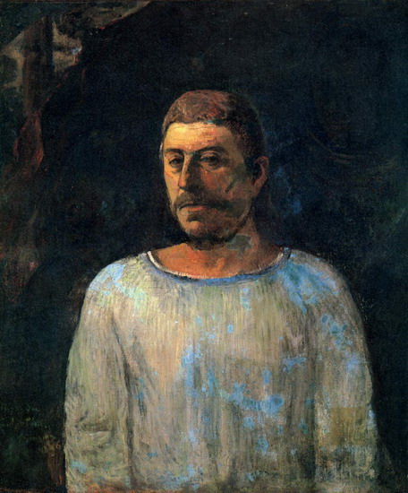 Гоген (Gauguin) Поль : Автопортрет на Голгофе