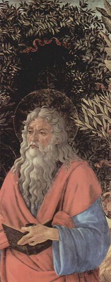 Боттичелли (Botticelli) Сандро (наст. Алессандро Ф: Алтарь Барди. Деталь. Св. Иоанн Евангелист