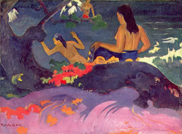 Гоген (Gauguin) Поль : Купание