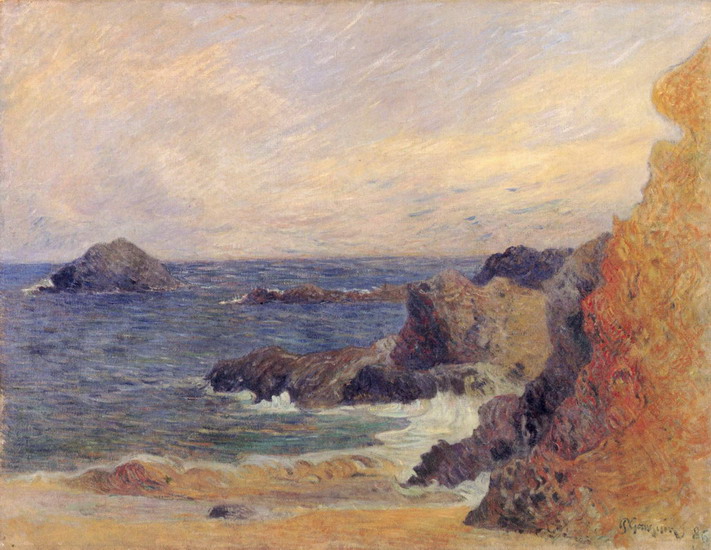 Гоген (Gauguin) Поль : Морской пейзаж