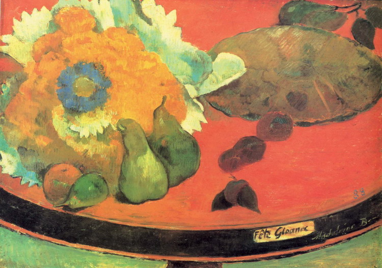 Гоген (Gauguin) Поль : Натюрморт в колониальном стиле