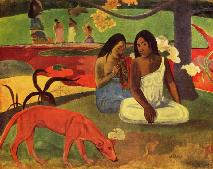 Гоген (Gauguin) Поль : Озорная шутка