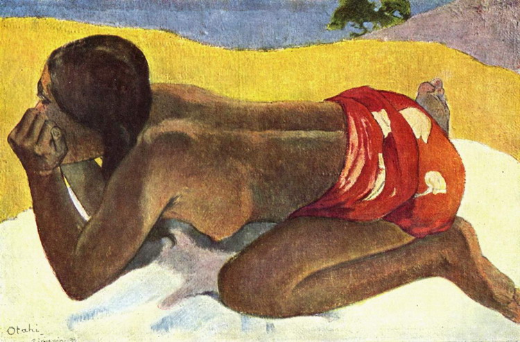 Гоген (Gauguin) Поль : Отахи одна