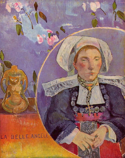Гоген (Gauguin) Поль : Прекрасная Анжель