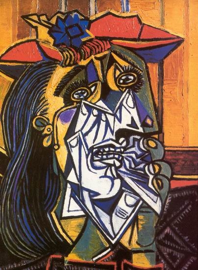 Пикассо Пабло: Рыдающая женщина
