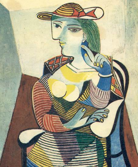 Пикассо Пабло: Сидящая женщина. Мария Тереза Вальтер