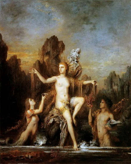 Моро Гюстав: Венера, рожденная из пены