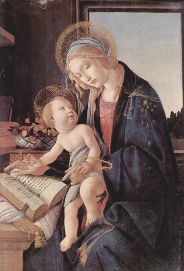 Боттичелли (Botticelli) Сандро (наст. Алессандро Ф: Мадонна с книгой