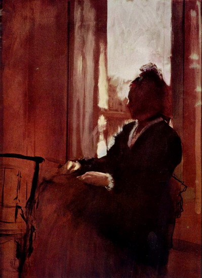 Дега (Degas) Эдгар : Женщина у окна