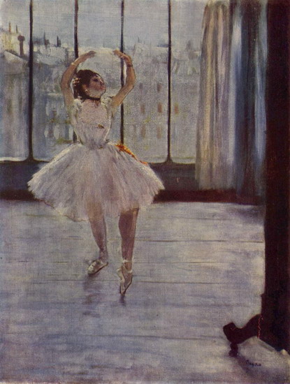 Дега (Degas) Эдгар : Танцовщица у фотографа
