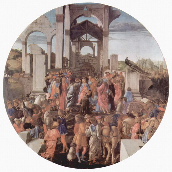 Боттичелли (Botticelli) Сандро (наст. Алессандро Ф: Поклонение волхвов