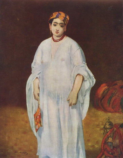 Мане (Manet) Эдуар: Жена султана