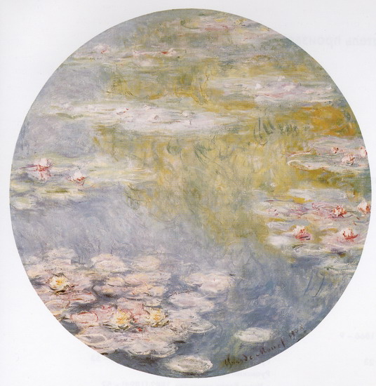 Моне (Monet) Клод: Водяные лилии в Нимфеи