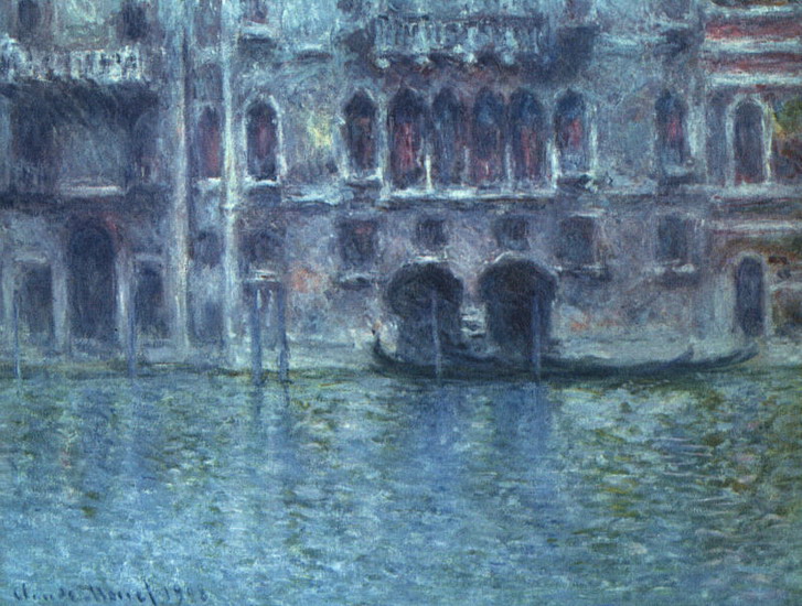 Моне (Monet) Клод: Палаццо да Мула в Венеции