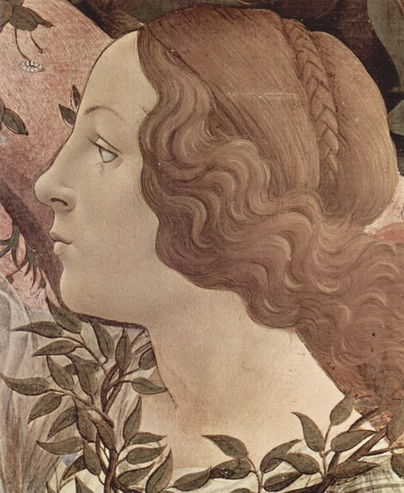 Боттичелли (Botticelli) Сандро (наст. Алессандро Ф: Рождение Венеры. Деталь