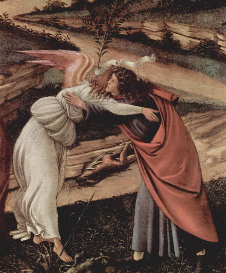 Боттичелли (Botticelli) Сандро (наст. Алессандро Ф: Рождество. Деталь 1