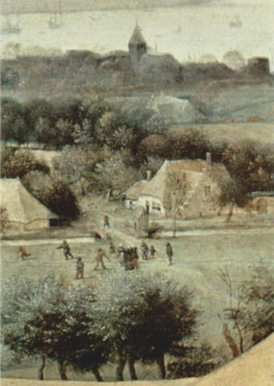 Брейгель (Breughel, Brueghel или Bruegel) Питер, С: Серия Месяцы. Август. Фрагмент