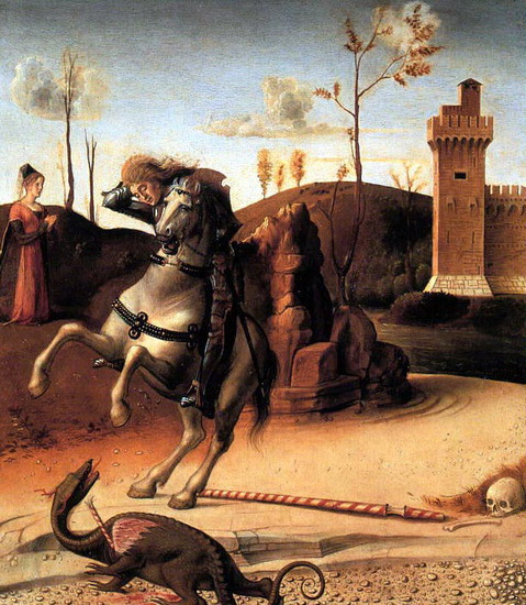 Беллини (Bellini) Джованни, также Джамбеллино : Св.Георгий и дракон
