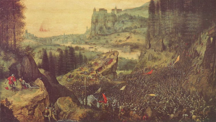 Брейгель (Breughel, Brueghel или Bruegel) Питер, С: Самоубийство Саула