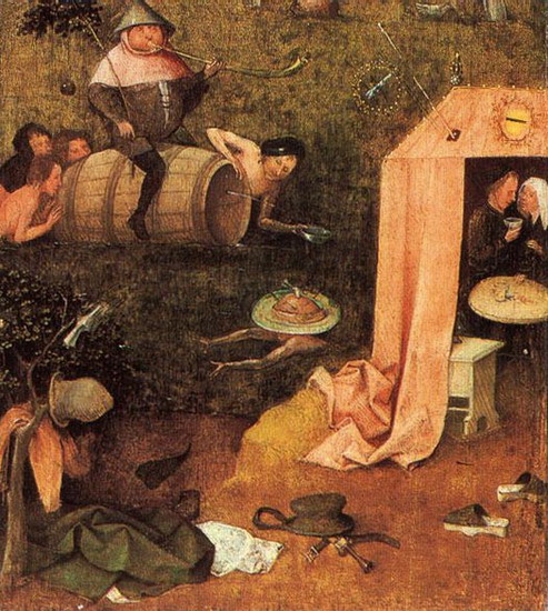 Босх (Bosch; собственно ван Акен, van Aeken) Иероним (Хиеронимус): Аллегория обжорства