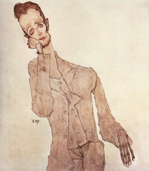 Шилле (Schielle) Эгон : Портрет...