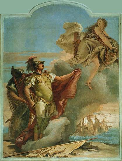Тьеполо (Tiepolo) Джованни Баттиста: Венера является Энею