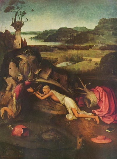 Босх (Bosch; собственно ван Акен, van Aeken) Иероним (Хиеронимус): Молитва Св.Иеронима
